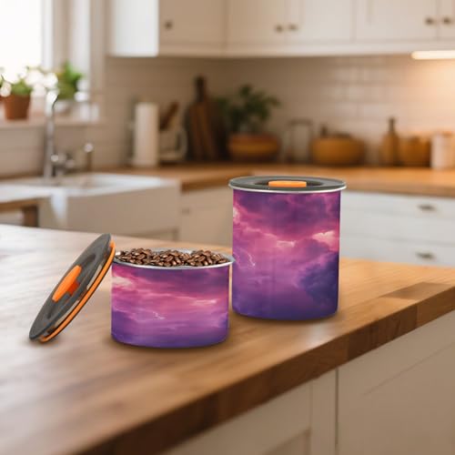 Contenedor de café al vacío Qilmy Galaxy de acero inoxidable 30oz miniatura 7