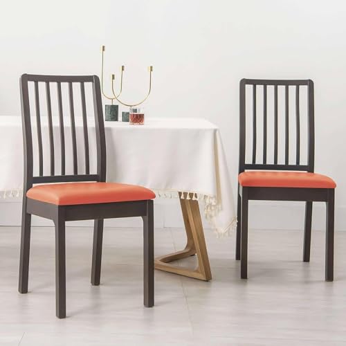 Housse de chaise imperméable noire protégez vos sièges de salle à manger - 4