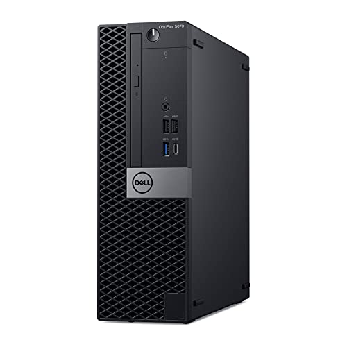 Image of Dell 5070 Small Desktop Computer (SFF) | Hexa Core Intel i5 (3.20GHz) | 16GB DDR4 RAM | 500GB SSD Solid State + 1TB HDD | WiFi + Bluetooth | Windows 11 Pro | Home or Office PC (Renewed)