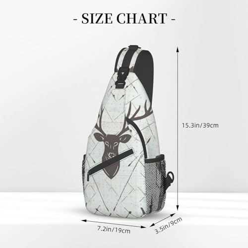 Sling Bag mochila cruzada impermeable negra unisex miniatura 3