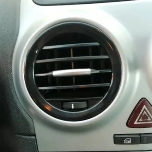 Cubierta de ventilación cromada para Opel ADAM que optimiza el flujo de aire interior 5