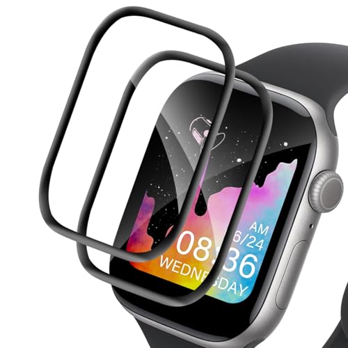 Carantee 2 Pièces Verre Trempé pour Apple Watch Series 11 42mm, Résistant Protection écran, Sans Bulles Vitre Haut Définition Vitre Protection Compatible avec Apple Watch Series 11 42mm