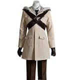 KuiLiDanWei Anime Hetalia:Axis Powers Canada Matthew White Halloween Cosplay Costume (Women, S)