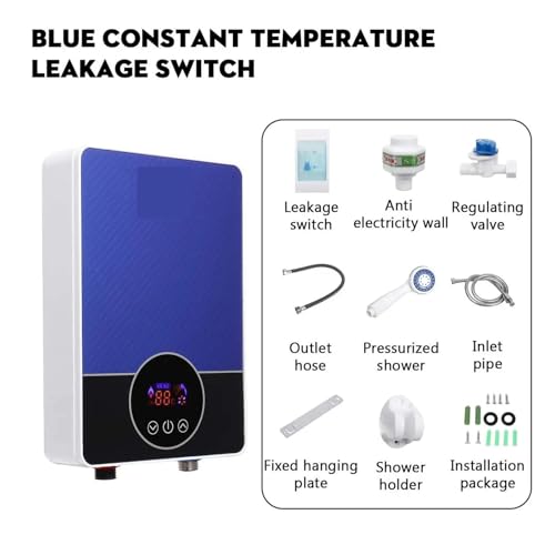 Chauffe-eau électrique sans réservoir 6000W chauffage eau rapide