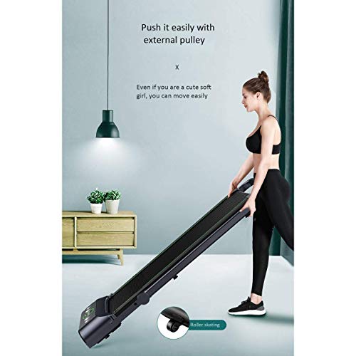 Image of Folding Treadmills Treadmill Folding Under Desk Mini Home Office Walkpad 6 Km /H Joint Protection Tech Speaker Compact Walking Runningmachine