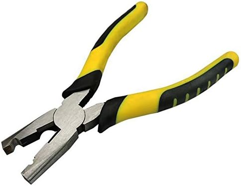 Rabbit Pet Cage Pliers Hamster Quail Cat Dog Chicken Poultry Cage Installation Equipment Tools Farm Animals (1Pliers with 200 Clips)