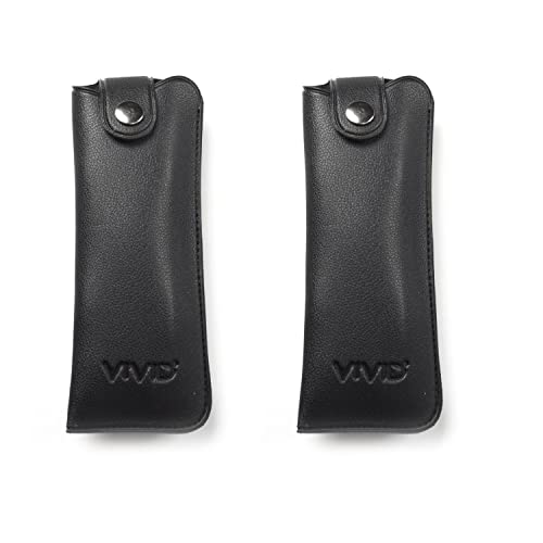 Image of Unisex Lightweight Specs Snap Button Eyewear Dabbi Leather Soft Case Cover