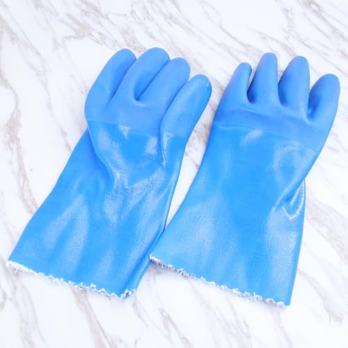 Guantes de PVC antideslizantes: protección industrial resistente a aceites y ácidos 2