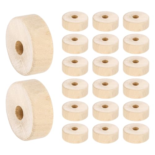 Ruedas de madera para manualidades navideñas y proyectos creativos en el hogar 2