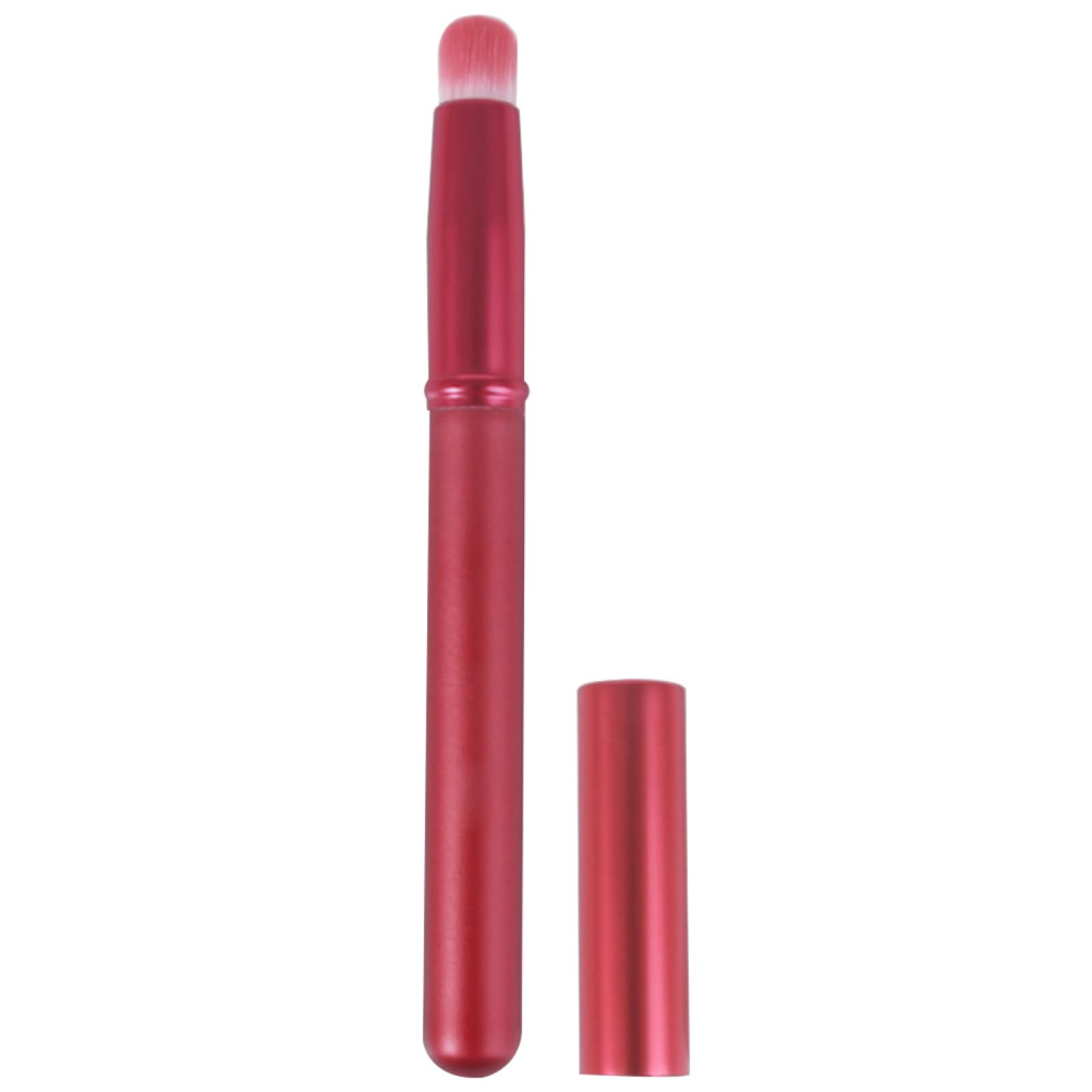 BESTYASH Lip Brush for Women with Lid Portable round Head Lipstick Applicator Lightweight Concealer Makeup Brush for Lip