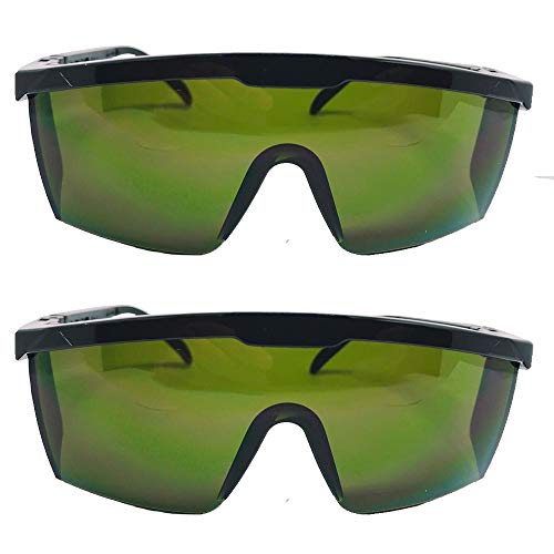 Kit 2 Óculos de Proteção contra Raio Laser IPL verde T5 e T3