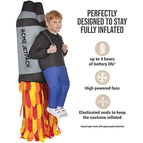 Morph Costumes Inflatable Halloween Costumes Jet Pack Costume Kids Blow Up Unisex One Size #TOP1