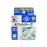 【お徳用 4 セット】 ニチバン ホワイトテープ 25mm×9m×4セット