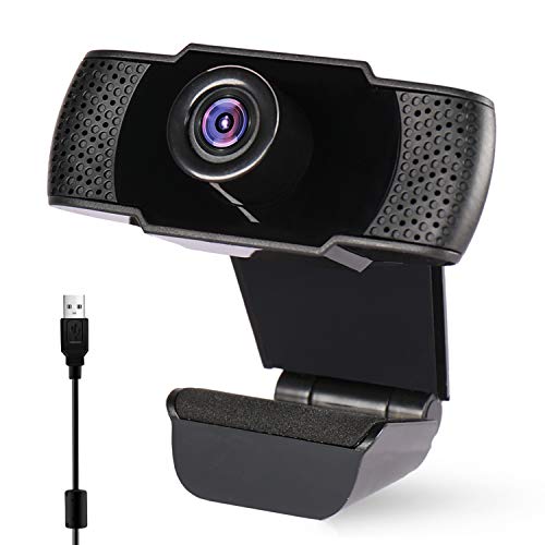 1080P Webcam with Microphone USB 2.0 PC Laptop Desktop Web Camera for Video