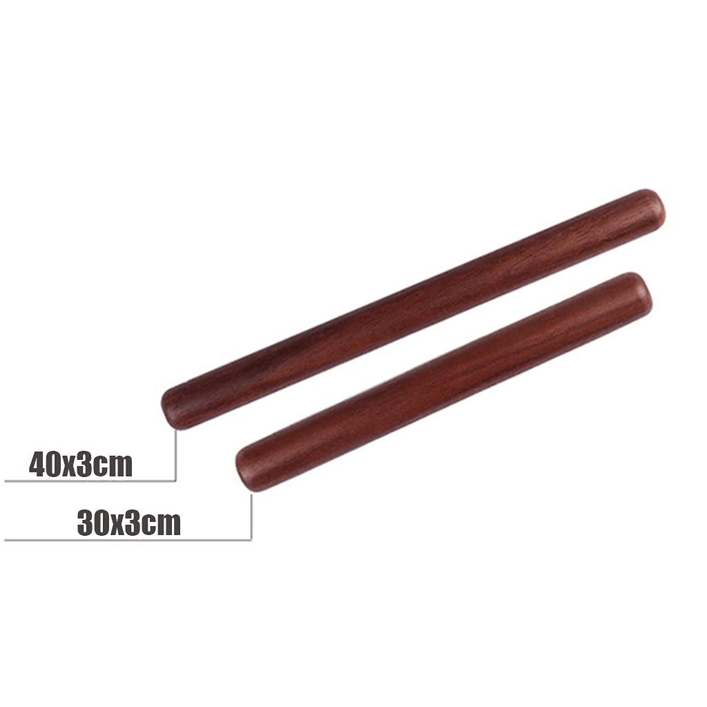 Rodillos Franceses, Varilla De Masa De Sándalo Morado para Fondant, Masa De Tarta, Galleta, Pastelería, Diseño Cónico Y Construcción Suave,40 * 3cm