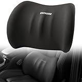 YITONGFU Cuscino Lombare Auto,Cuscino Lombare Sedia Ufficio,Schienale Auto,Schienale Sedia Ufficio,Supporto Lombare per Auto in Memory Foam Sostegno