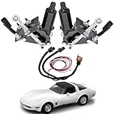 Hututimo 914015 Electric Headlight Motor Conversion Kit Compatible with C3 Corvette Chevrolet Chevy 1968-1982 Front Left & Right
