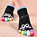 Toe Separated Socks Cotton Full Finger Toe Socks for Women And Kids Crazy socks