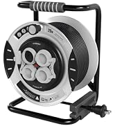 Amazon.co.jp: Masterplug コードリール 20m 延長コード屋外用 100V型