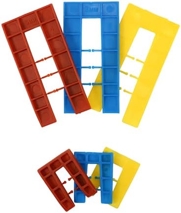 TIMCO Assorted Shims, Assorted Colours, Colourful spacers, shims, Plastic Packers