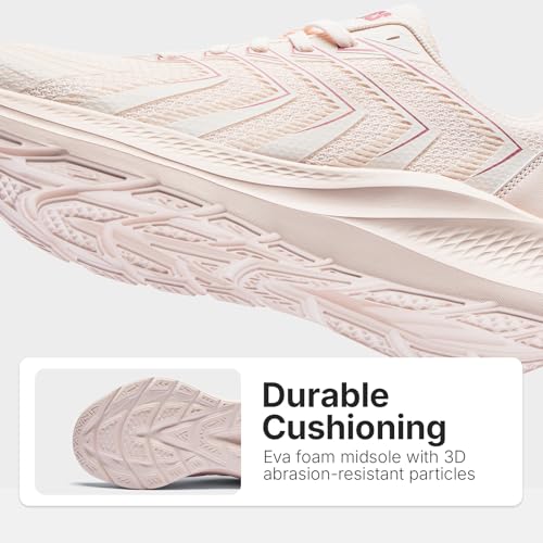 K-Swiss Women's Mellow Lightweight Running Walking Shoe, Pink 8 - Image 3