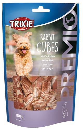 Trixie 31545 PREMIO Rabbit Cubes, 100 g