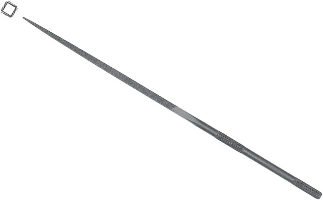 Box of 12 7-3/4 Inch Square Cut 2 Grobet Swiss Pattern Needle Files