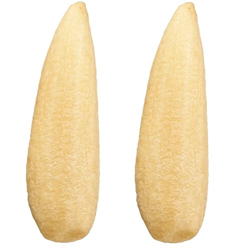 2 Pack Loofah Sponge, Natural Loofah Back Scrubber and Dish Sponge, Whole Luffa for Skin Exfoliation and Kitchen Cleaning, 30-35cm