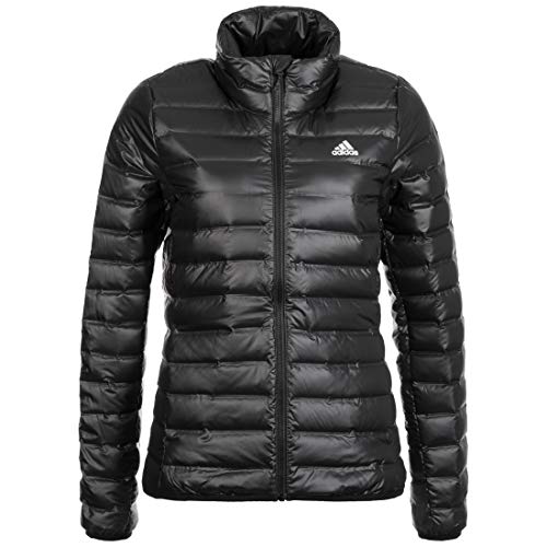 adidas Damen Varilite Daunenjacke, Schwarz, L EU