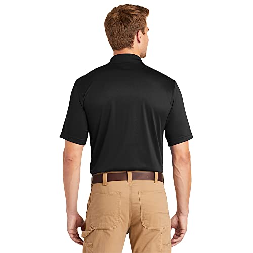 Cornerstone Select Snag-Proof Pocket Polo L Black #TOP1