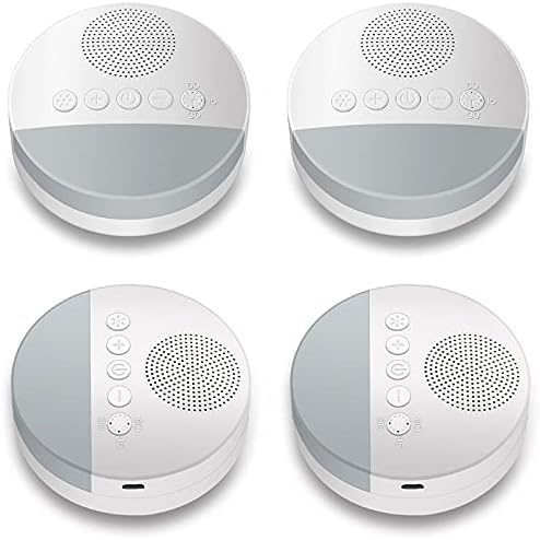 Temporizador de apagado automático Máquina de sonido Sonidos relajantes naturales Terapia portátil Máquina de ruido blanco Sonidos de alta fidelidad for bebés Adultos Relajación for dormir Tono y volu