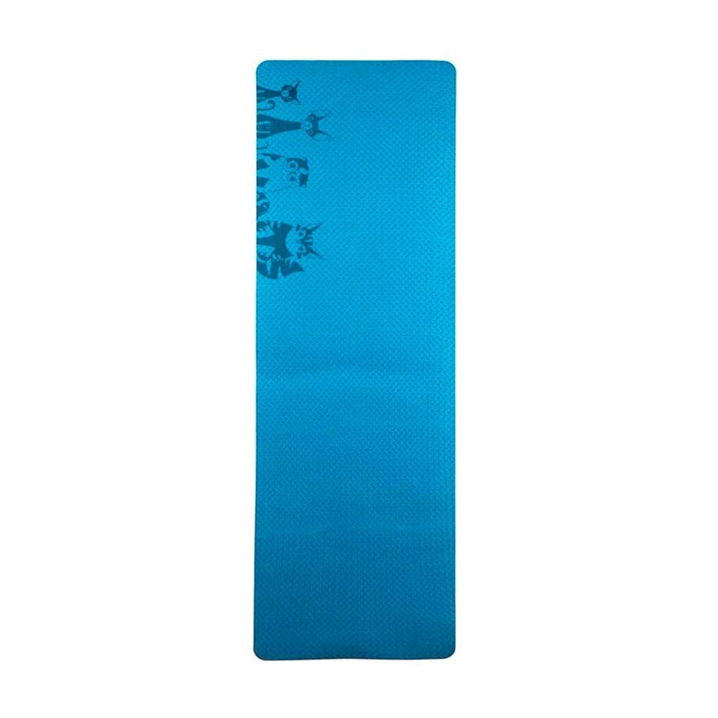 183cm x61cmx 6mm TPE Non-slip Yoga Mats For Fitness Pilates Gym Exercise Sport Mat