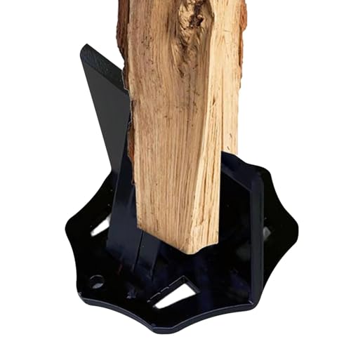 Coin De Fendage De Bois Manuel – Acier Au Carbone, Compact, Robuste, Outil De Fendage, Outil Manuel, Fendeuse De Bois De Chauffage, Fendeur De Boiss De...