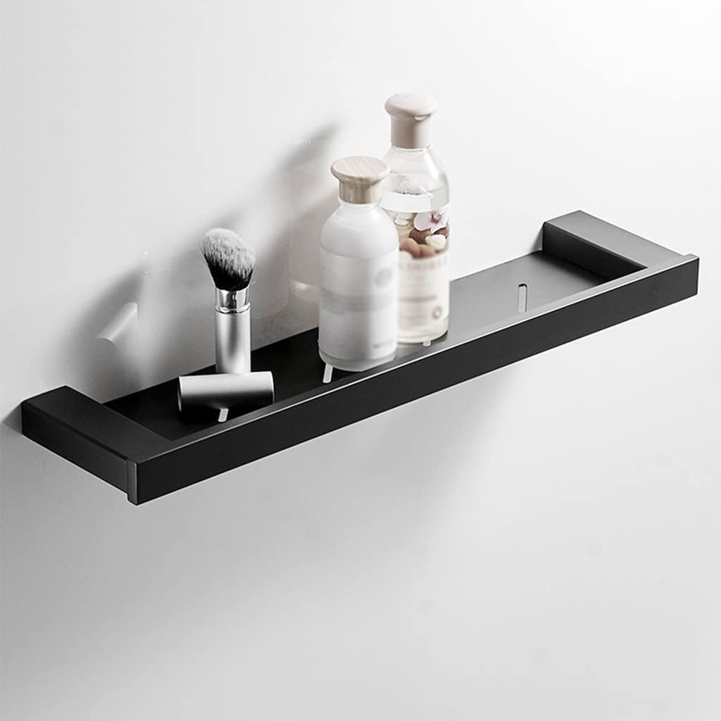 Caddy de douche mural et étagère de rangement cosmétique antirouille de 50cm