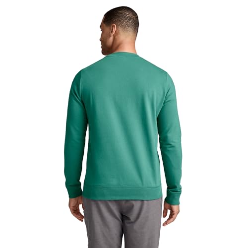 Jockey Men's Loungewear Cotton Blend Fleece Crew Sweatshirt2