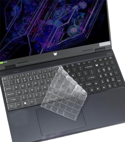 Image of Saco Keyboard Cover Compatible for 2024 Acer Predator Helios 16 PH16-72 /Acer Predator Helios Neo 16 PHN16-72 16 inch Gaming Laptop (Not Fit 2023 Helios 16 PH16-71 /Helios Neo 16 PHN16-71)