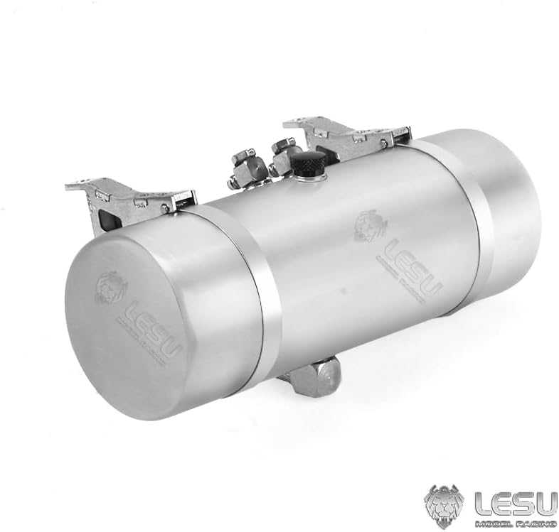 TOUCAN RC HOBBY LESU Metal Hydraulic Tank B for 1/14 for Tamiya RC King Tractor Truck