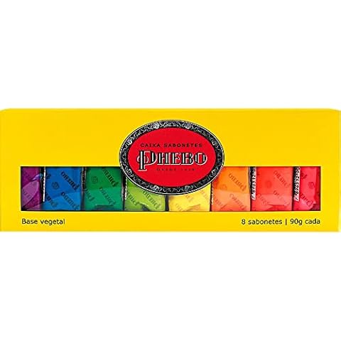 Linha Tradicional Phebo - Caixa Amarela de Sabonetes em Barra de Glicerina com 08 unidades de 90 Gr - (Phebo Classic Collection - Glycerin Soap Collection Yellow Set with 8 units of 3.2 Oz) Cover