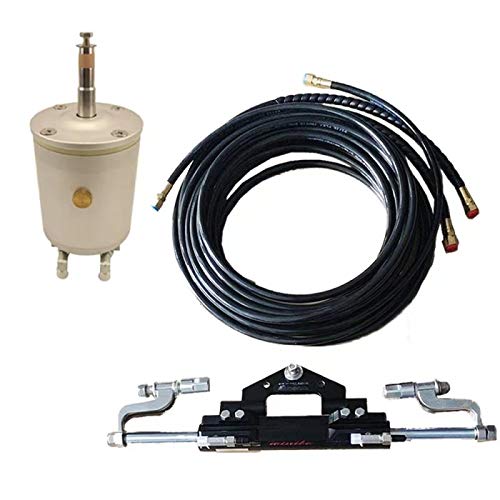 Weinibo ZA0500 Pro Hydraulic Steering kit for High-Speed Boat with Cylinder Helm and Hose Included