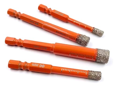 Set de brocas diamantadas secas para mármol y granito miniatura 3