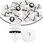 Gistilli 20pcs Door Trim Panel Retainer Clip Compatible with GM Chevrolet Equinox Camaro Hummer H2 Cadillac ATS CTS SRX Ford Edge Lincoln MKX GMC Terrain 11519031