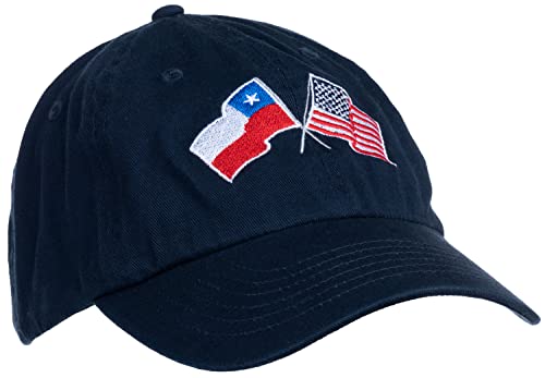 Image of Ann Arbor T-shirt Co. American Friendship Nations Flag Baseball Low Profile Dad Hat for Men Women
