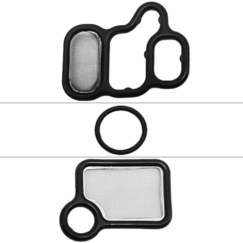 Image of Head Cylinder Solenoid Valve Gaskets Fit for Acura RDX RSX TSX, Fit for Honda Accord Civic CR-V Element, Replace 15815-RAA-A02 15845-RAA-A01 91319-PAA-A01, With Bolts