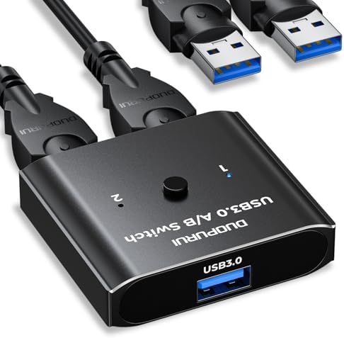 3 Way Usbc Switch Amazon.com: DUOPURUI USB 3.0 Switch 2 in 1 Out / 1 in 2 Out Bi ...