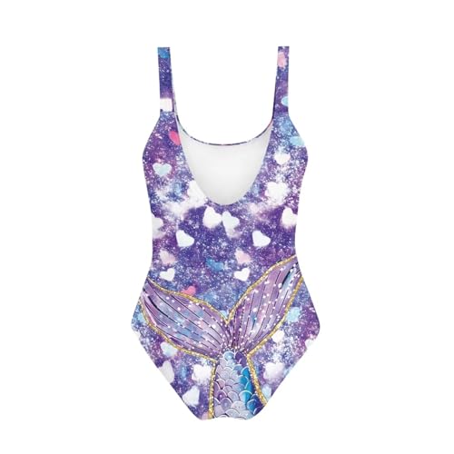 Image of Ystardream Teen Girls One Piece Swimsuit Beach Athletic Bathing Suits Quick Dry