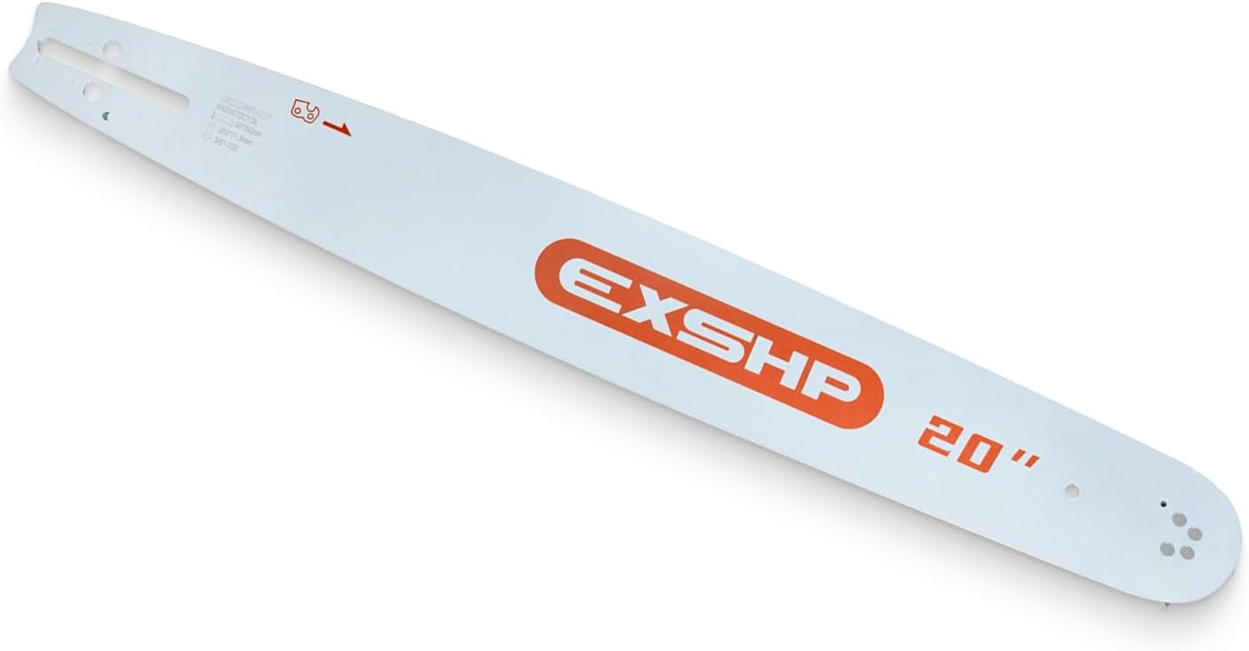 20 Chainsaw Guide Bar - 20in Length, 3/8" Pitch, .050 Gauge, D025 Mount, 72 Drive Link – Replacement Chainsaw Bars For Stihl 20"-3/8-0.050-72DL