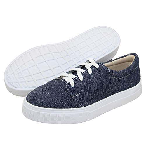 Tênis Sapatenis Casual Feminino Jeans Selten 40, Jeans