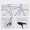 KIBONCY 26inch Road Bike, 24 Speed Racing Adult Bike With Hydraulic Disc Brake, Urban Adult Bicycle for Men and Women black-S #2