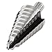 Produktbild wolfcraft I 2515000 I Stufenbohrer HSS I für Edelstahl, Stahlbleche, NE-Metalle, Kunststoffe I aus Werkzeugstahl gefertigt I Stufendurchmesser: Ø 4 - 20 mm I Arbeitslänge: 42,5 mm I Schaft: Ø 8 mm