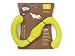 West Paw Zogoflex Bumi Interactive Tug of War Durable Dog Play Toy, 100% Guaranteed Tough, It Floats!, Made in USA, Large, Granny Smith